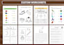 create custom math worksheets and printable activities
